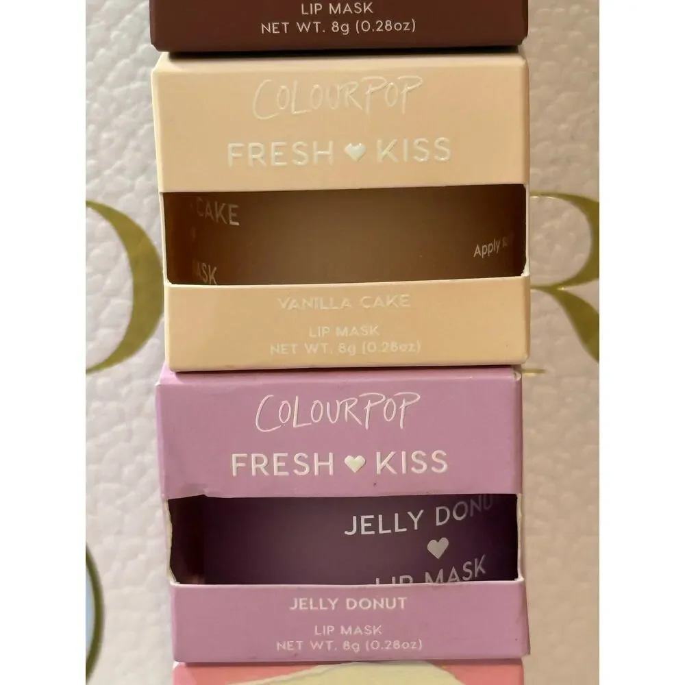 ColourPop Fresh Kiss Lip Masks ALL FIVE COLORS - NEW
